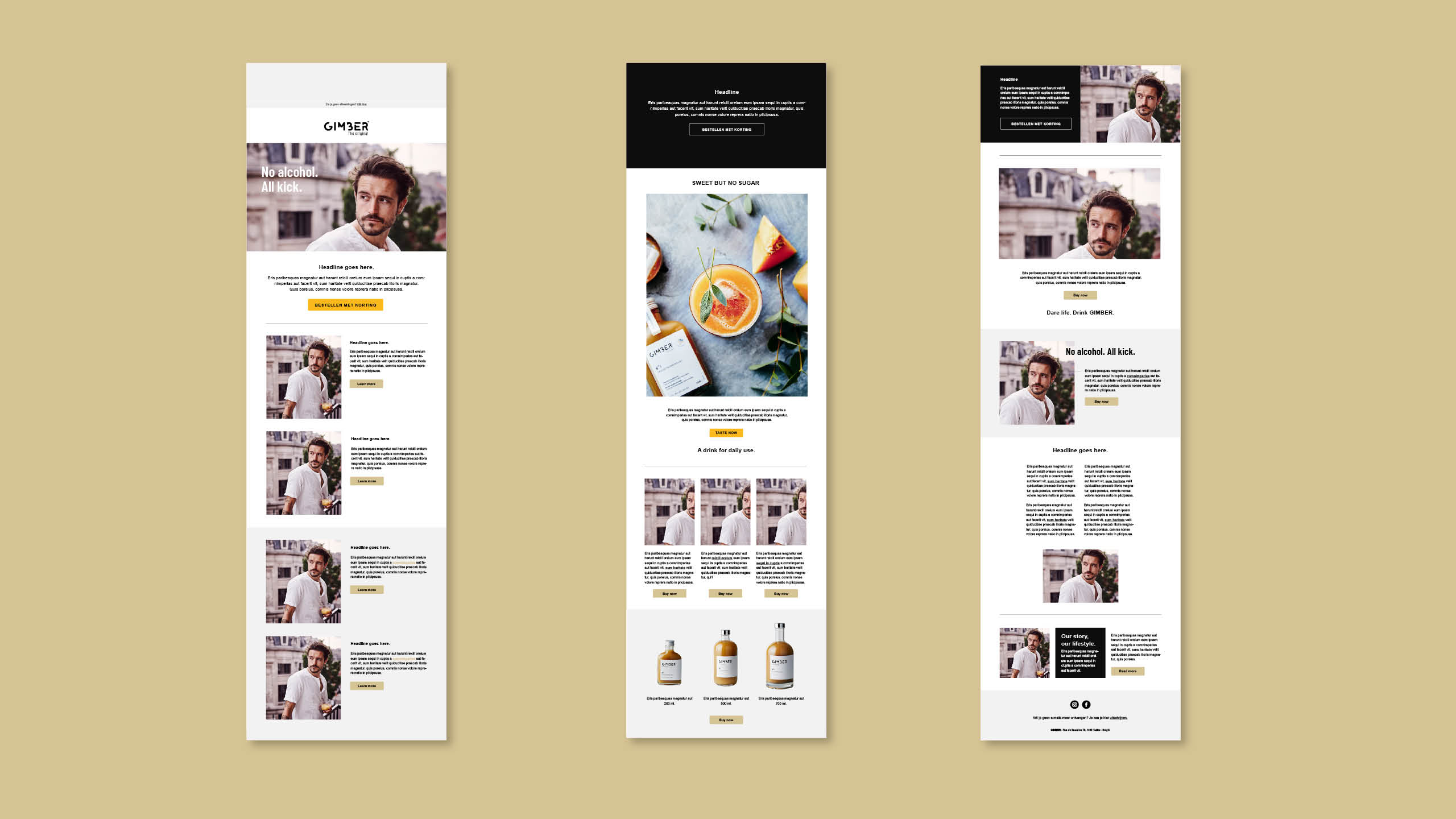 GIMBER - mailing template
